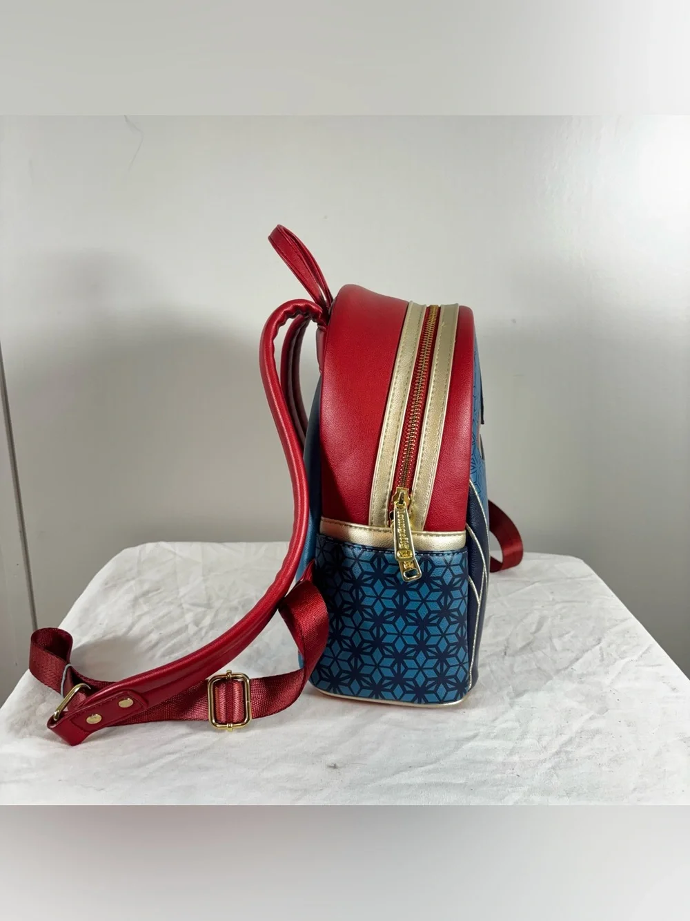 Loungefly Disney Marvel Ms. Marvel Cosplay Mini Backpack